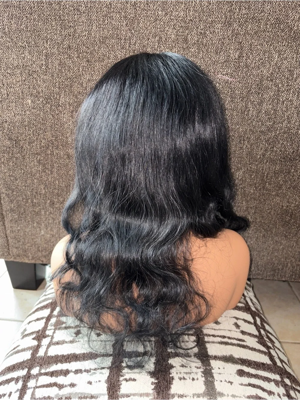 Human Hair Body Wave Headband Wig 16 in” (No Offers)